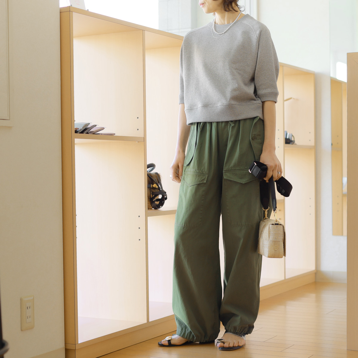 TICCA（ティッカ） コットンギャバジン カーゴパンツ : planino - 通販