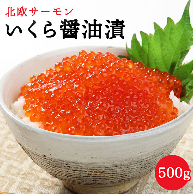 北欧サーモンいくら醤油漬 500g 送料無料 冷凍便 イクラ 海鮮丼 濃厚 小粒 お取り寄せグルメ :hos-ikura500:隠れた逸品ショップ -  通販 - Yahoo!ショッピング