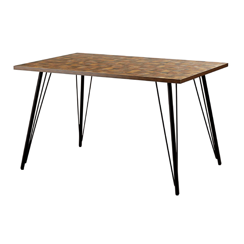 ダイニングテーブル 120×80 高さ72cm 幅120cm 奥行60cm スチール