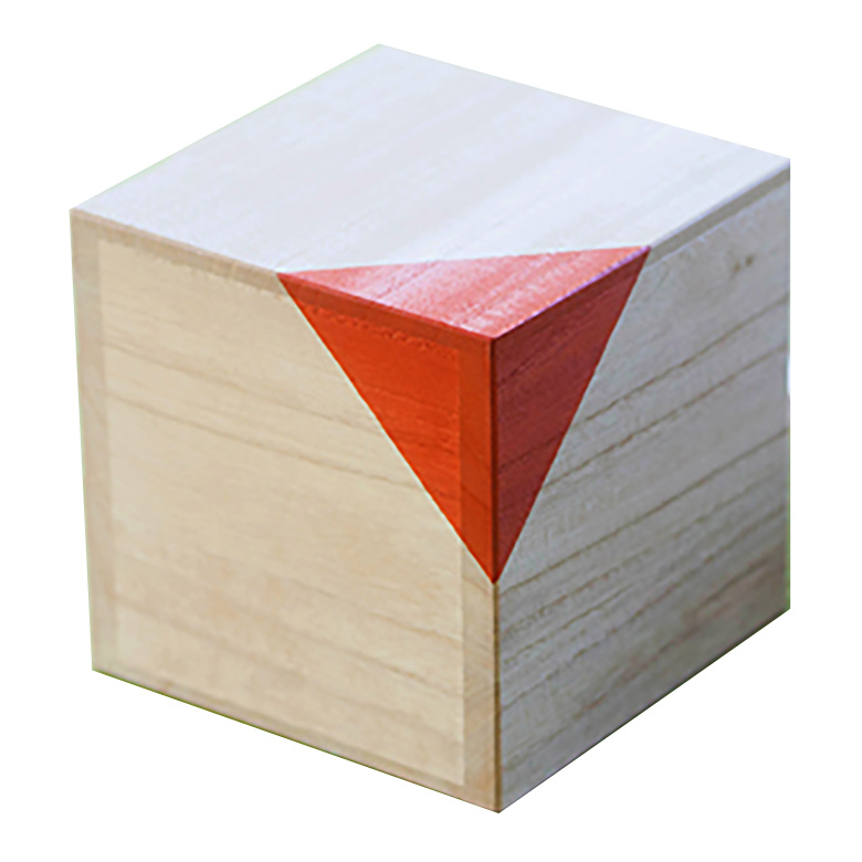 コーヒー豆保存容器 容量200g 桐CUBE コーヒーキャニスター 桐製 木製