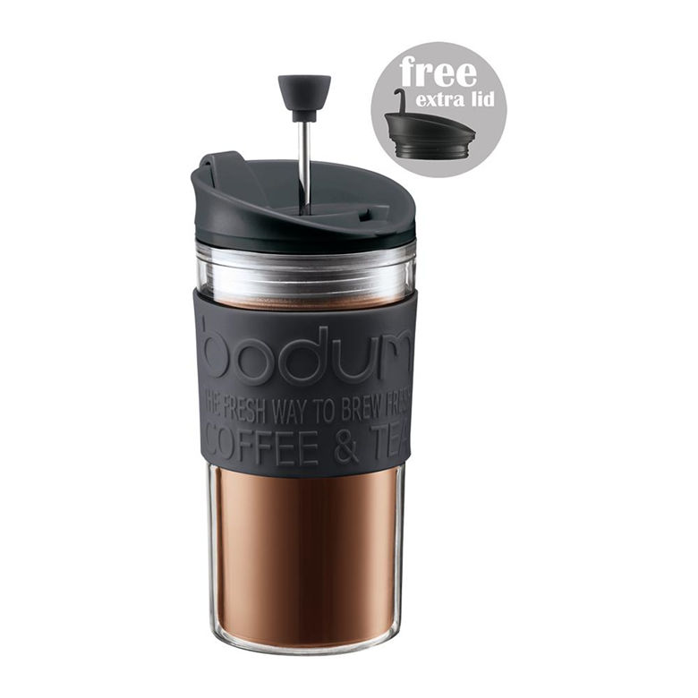 bodum ボダム トラベルプレスセット K11102 フレンチプレスコーヒーメーカー プラスチック...