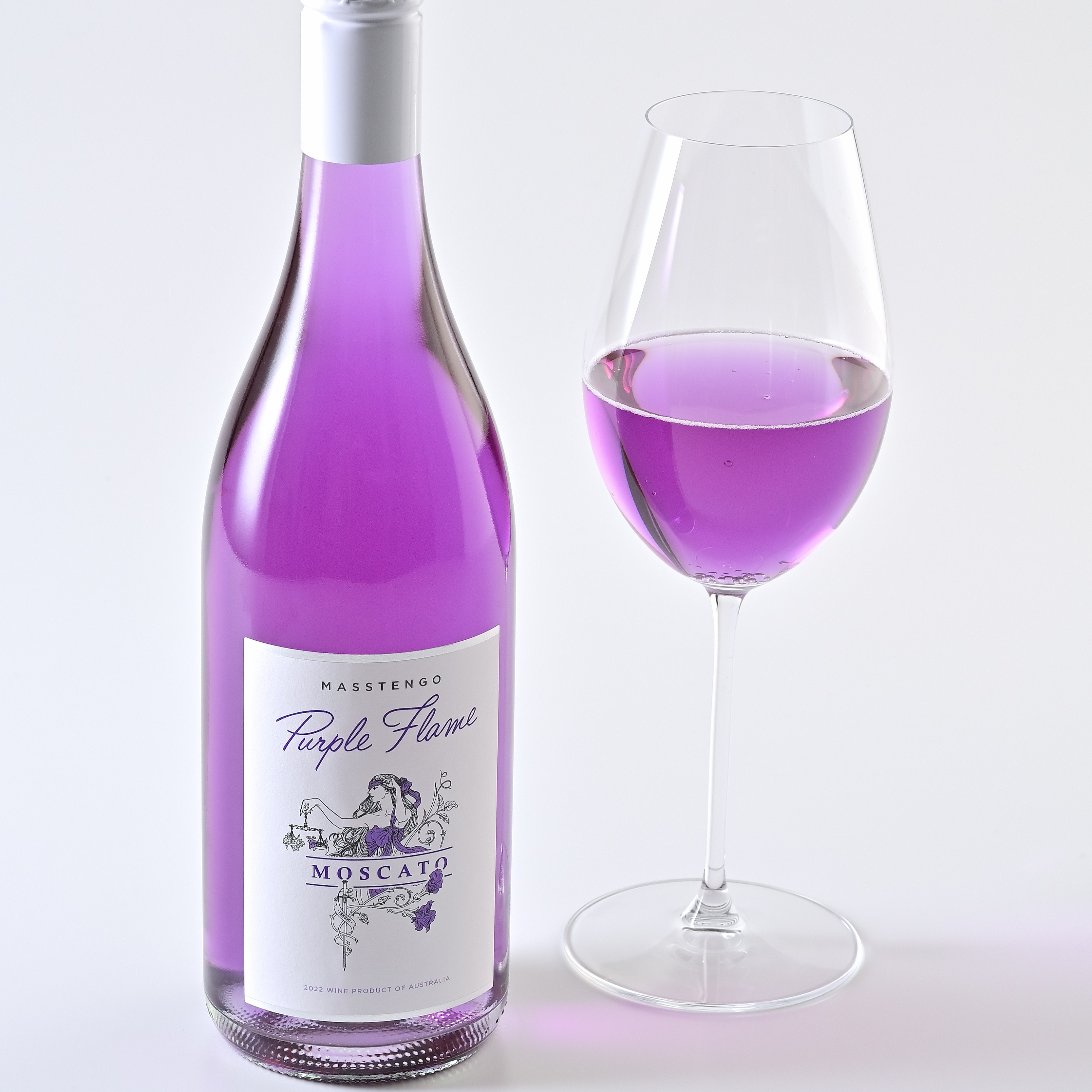 ワイン 紫の甘口ワイン パープルフレイム purple flame 750ml ギフト