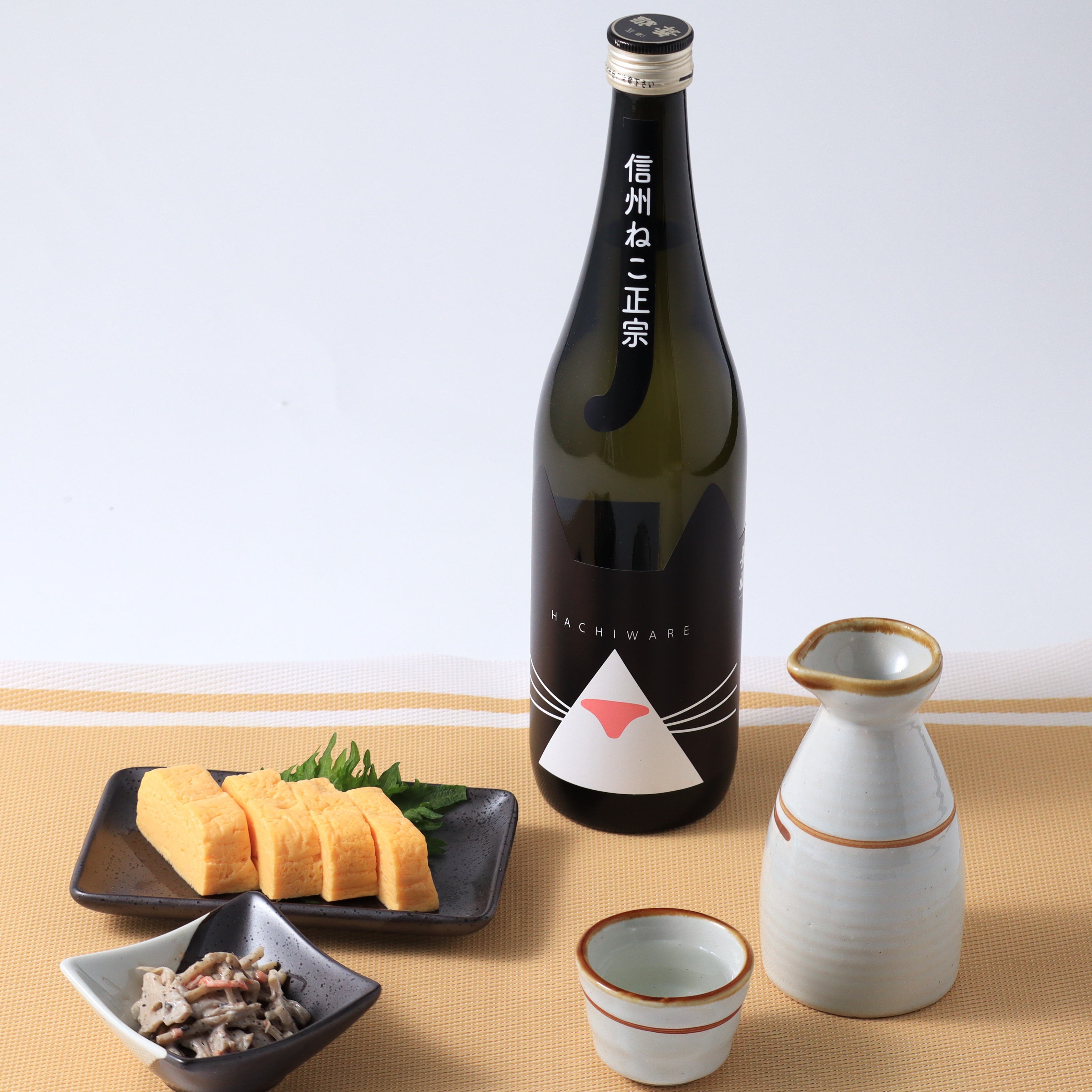 日本酒 本醸造酒 信州ねこ正宗 HACHIWARE 720ml 猫好きのための日本酒
