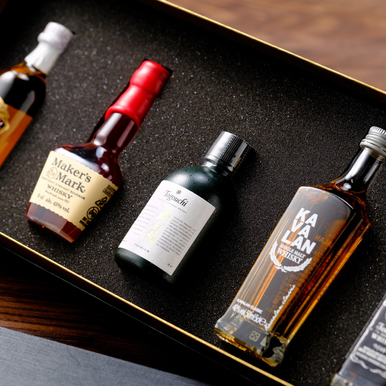 【未開封】ウイスキー ブランデー　5本セット Maker's Mark ウイスキー セット 世界のウイスキー 飲み比べ 5本