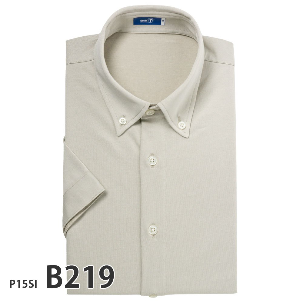 クセになる着心地 SHIRT-T ワイシャツ メンズ 半袖 ノーアイロン ニットシャツ ストレッチ テレワーク クールビズ P15S1SI02 | PLATEAU | 12