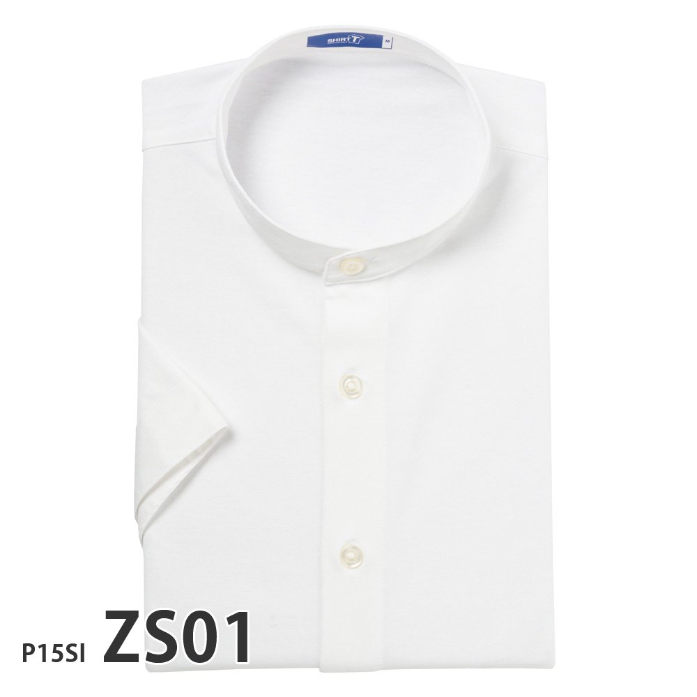 クセになる着心地 SHIRT-T ワイシャツ メンズ 半袖 ノーアイロン ニットシャツ ストレッチ テレワーク クールビズ P15S1SI02 | PLATEAU | 13