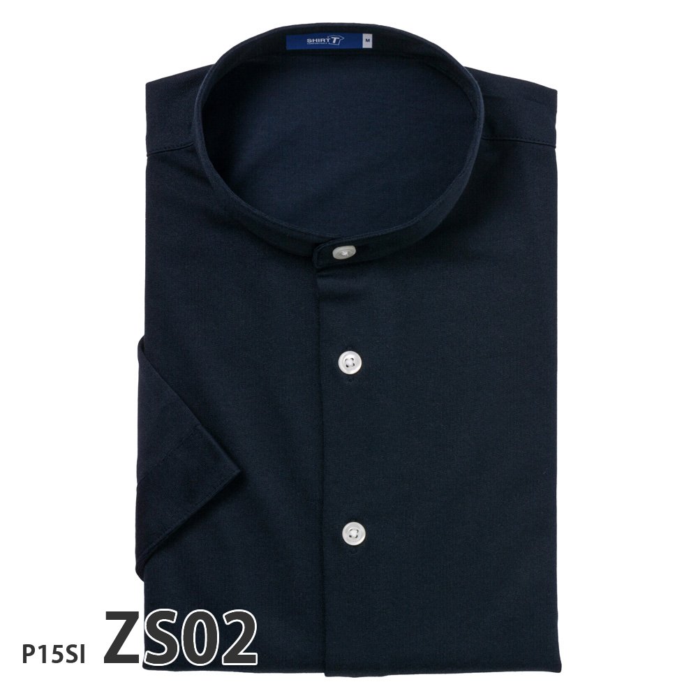 クセになる着心地 SHIRT-T ワイシャツ メンズ 半袖 ノーアイロン ニットシャツ ストレッチ テレワーク クールビズ P15S1SI02 | PLATEAU | 14