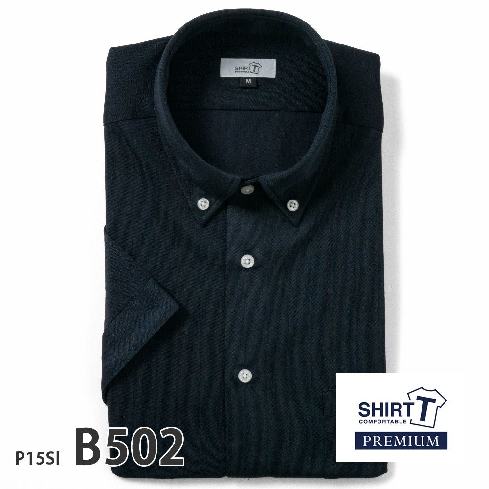 ワイシャツ メンズ 標準型 SHIRT-T ボタンダウン P15S1SI03