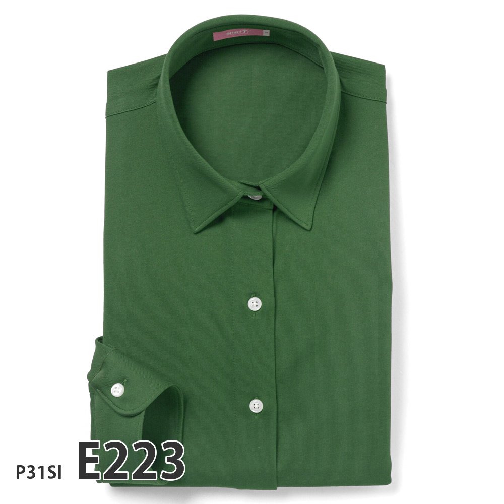 PLATEAU（プラトウ） レディース ブラウス 長袖 ノーアイロン ニット