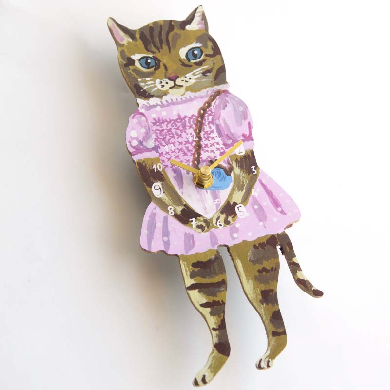 新品　ナタリーレテ　ダイカット クロック　maya　猫　ねこ　ネコ 8mw_maya_800a.jpg