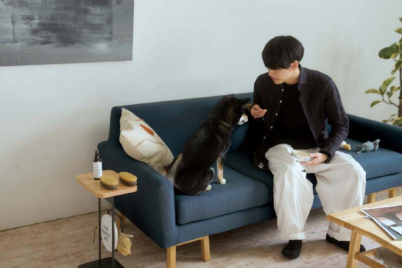 SIEVE ALLLL ペット対応生地 フロートソファ ワイド 2人掛け float