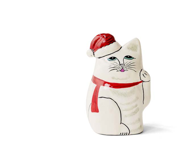 amabro（アマブロ） インドの招き猫 クリスマス バージョン PAPER