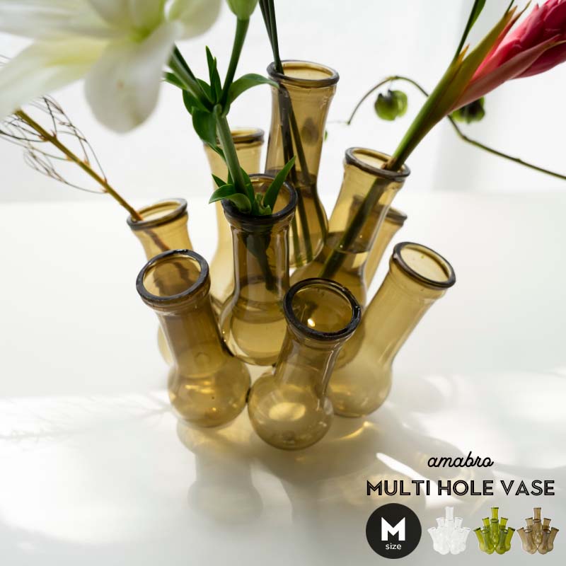 amabro（アマブロ） M マルチホールベース MULTI HOLE VASE amabro M
