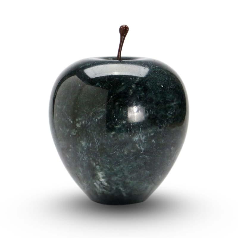マーブルアップル ラージ Marble Apple Large レッド ジェードグリーン ブラウン ブラック 大理石 ペーパーウェイト リンゴ 林檎 オブジェ 置き物｜play-d-play｜03
