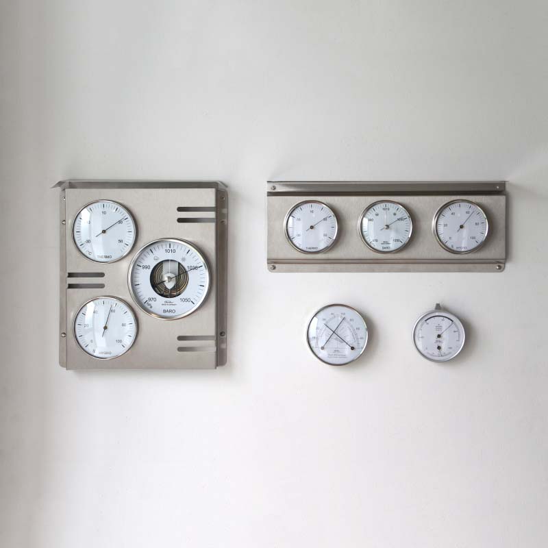 ウェザー ステーション スクエア Fischer-barometer Weather Staition