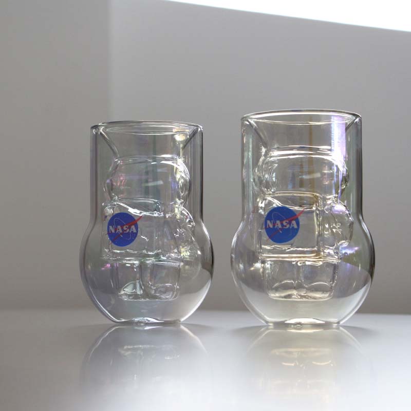 NASA アストロノーツ ダブルウォールグラス 2個セット Astronaut