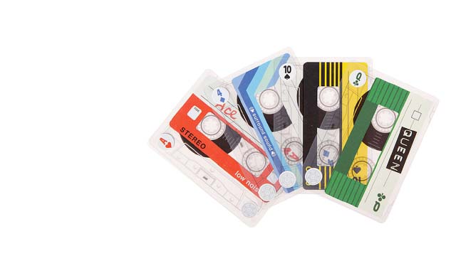 KIKKERLAND（キッカーランド） カセット プレイング カード KIKKERLAND