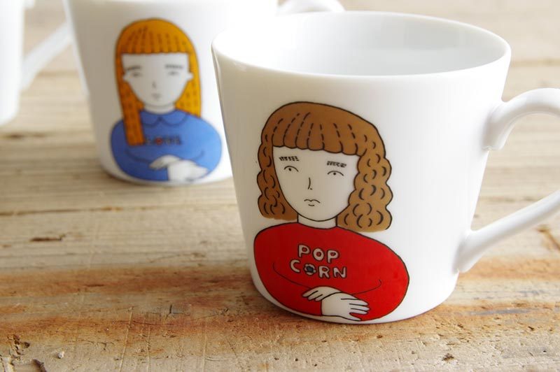 ANGLE アンニュイマグ POP CORN/LOVE/HERO/COFFEE アングル ENNNUI MUG