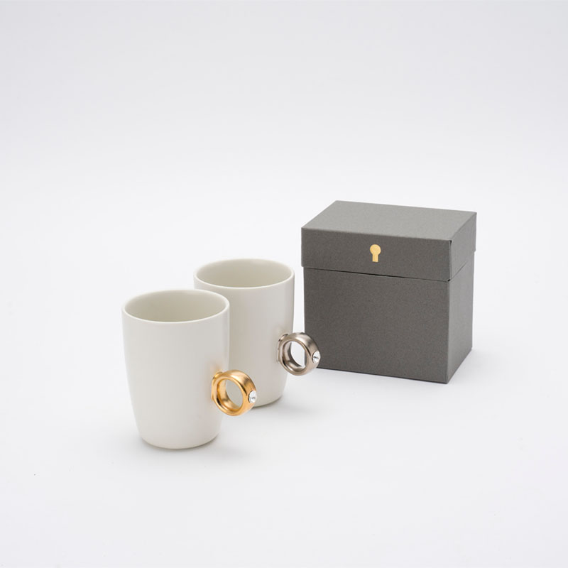 フィッツ&フロイドFITZ AND FLOYD 食器　コーヒーコップ　金　カップ Floyd（フロイド） Floyd CUP RING カップリング マグカップ 指輪