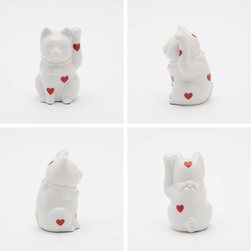 フォーチュンキャット　銀　レア物 Floyd（フロイド） Floyd Fortune Cat Heart フォーチュンキャット