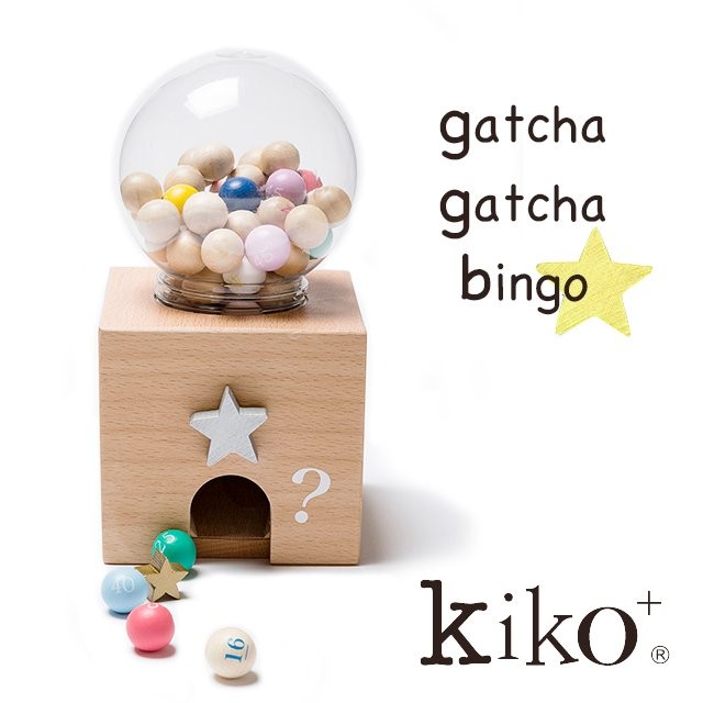 kiko+ gatcha gatcha bingo キコ ガチャガチャ ビンゴ 木 ガチャ ガシャ gg kiko 出産祝い 誕生日 男の子 女の子  プレゼント １歳 ２歳 ３歳 :10003255:PLAY DESIGN PLAY - 通販 - Yahoo!ショッピング