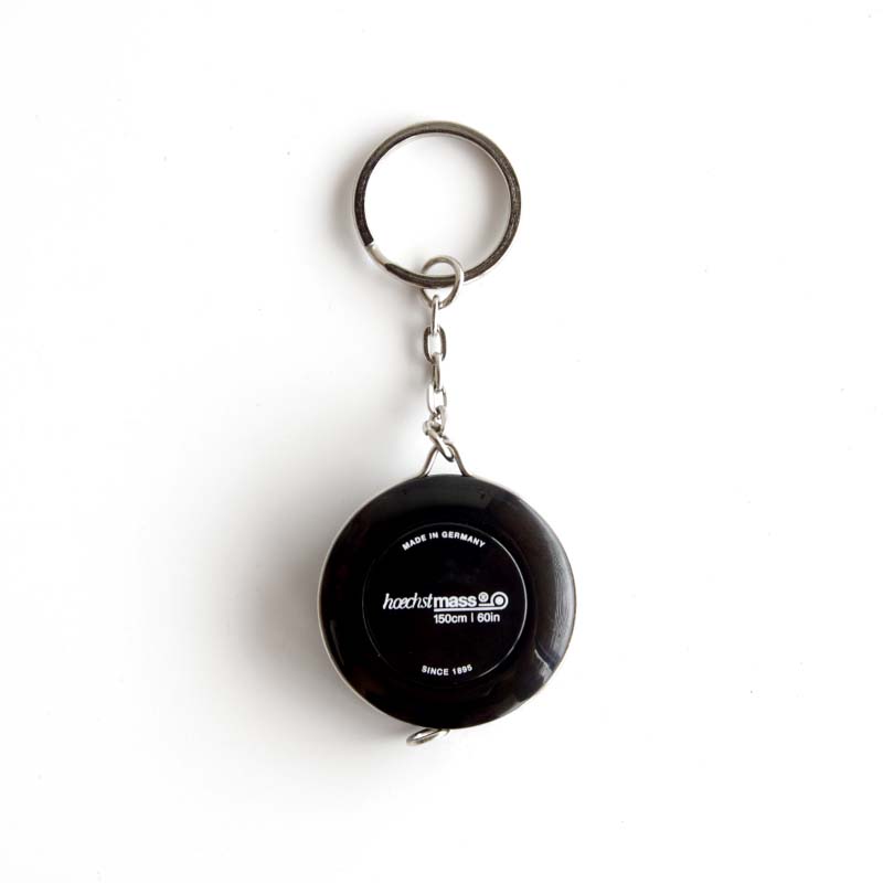 hoechstmass テープメジャー PICCO 150cm TAPE MEASURE キーホルダー ブラック/ホワイト/ネイビー/レッド/イエロー ヘキストマス ロールメジャー ドイツ | ブランド登録なし | 01
