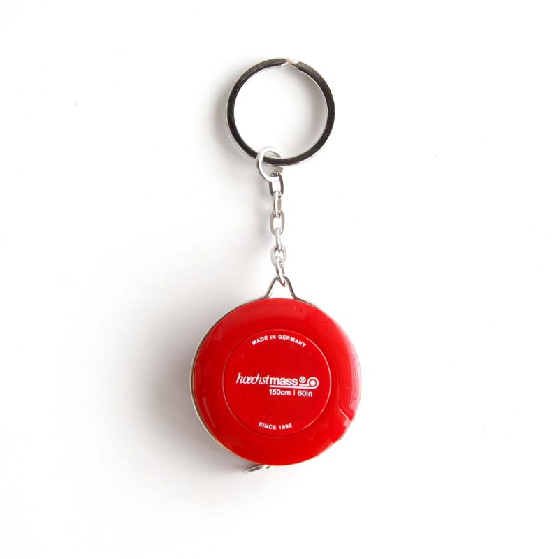 hoechstmass テープメジャー PICCO 150cm TAPE MEASURE キーホルダー ブラック/ホワイト/ネイビー/レッド/イエロー ヘキストマス ロールメジャー ドイツ | ブランド登録なし | 05