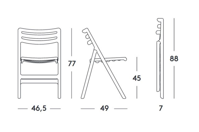 MAGIS(マジス) 法人宛限定 MAGIS Folding Air-Chair MAGIS(マジス) 法人宛限定 MAGIS Folding Air-Chair
