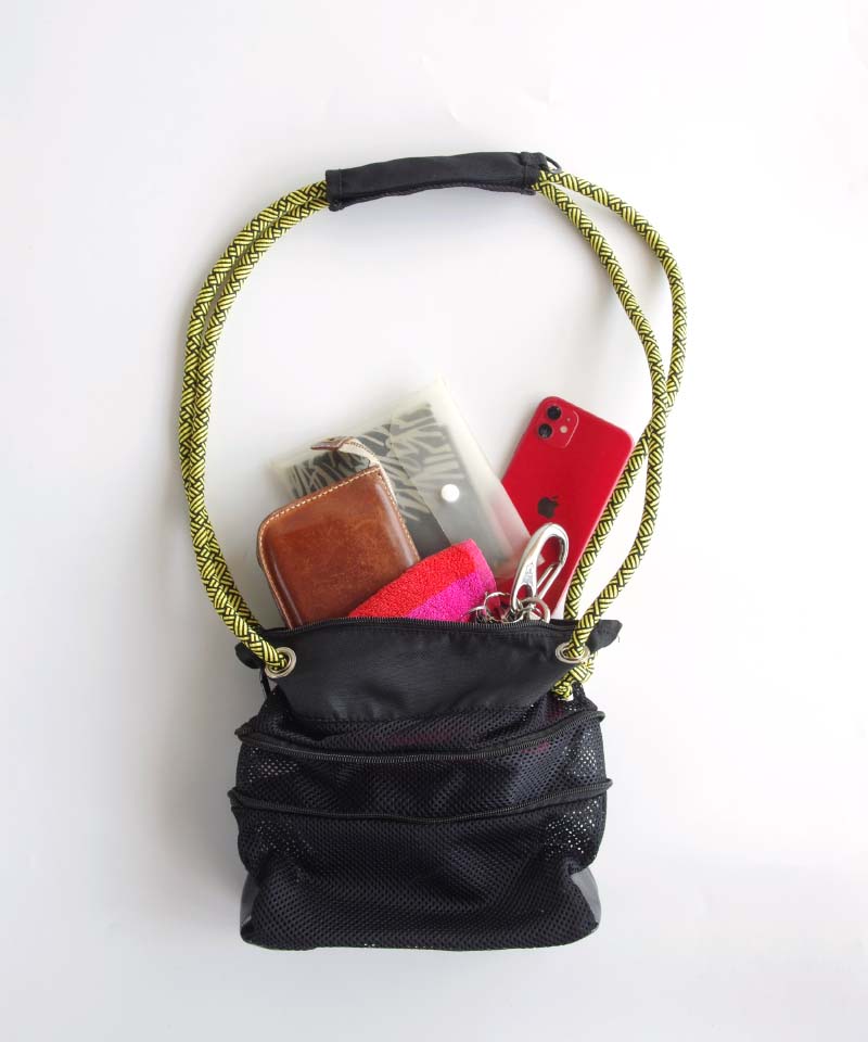 サイクルバッグ メッシュ ミニ cycle bag mesh mini ブラック