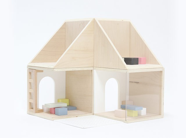 kiko+ uchi キコ ウチ ドールハウス 木製 おもちゃ
