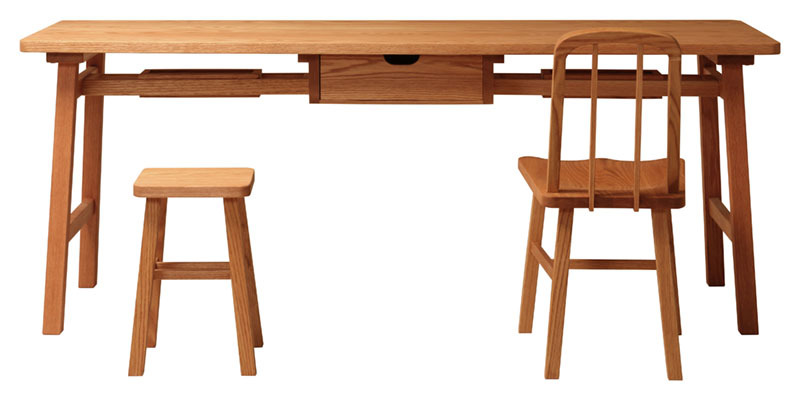 KKEITO デスク ケイト desk 机 木製 無垢 国産 日本製 SVE-KEI
