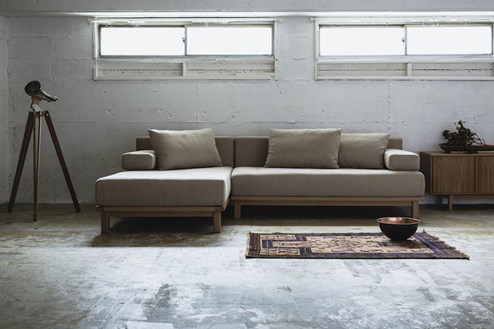 WIDE+LONG SIEVE rect.unit sofa wide + long シーヴ レクト 