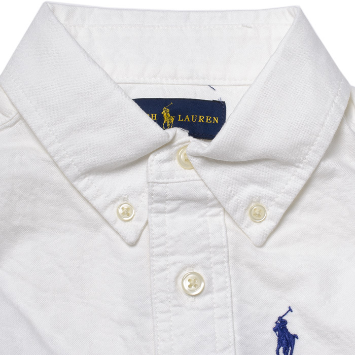 ラルフローレン RALPH LAUREN 半袖シャツ メンズ レディース 刺繍 オックスフォードシャツ 小さいサイズ マルチポニー刺繍