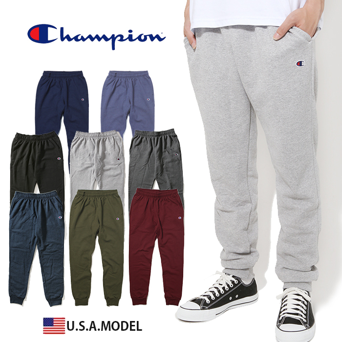 チャンピオン スウェットパンツ メンズ レディース 無地 CHAMPION スウェット ジョガ―パンツ 裏起毛 :p1022:PLAYERZ - 通販  - Yahoo!ショッピング