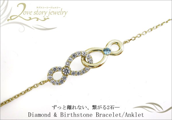 天然石 アンクレット