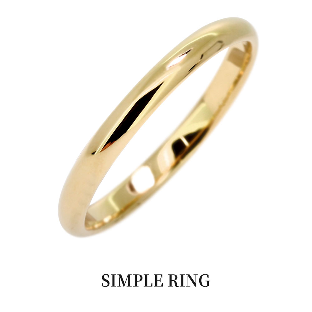 K18 ゼット リング レディース 地金 指輪 ピンキーリング ring