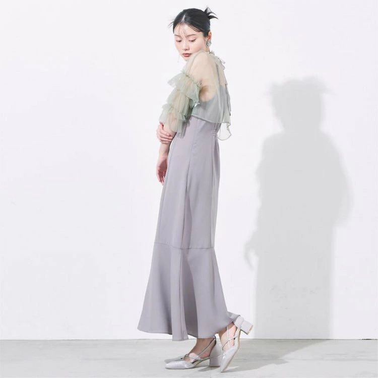 PLIQUA（プリカ） パーティードレス結婚式 ボレロ付ドレス 結婚式