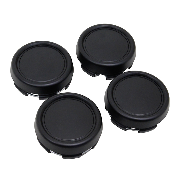 早割クーポン！ 黒 ブラック 4枚 ホイール センターキャップ 79mm 73mm センター アクセサリー
