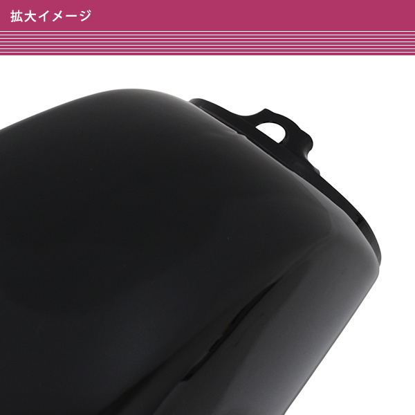 ☆送料無料‼︎ 汎用8Lビッグタンク　ピュアブラック　エイプ.CD50.FTR ホンダ エイプ CD50 FTR 汎用 タンク 黒 ブラック 艶あり 大容量 8L