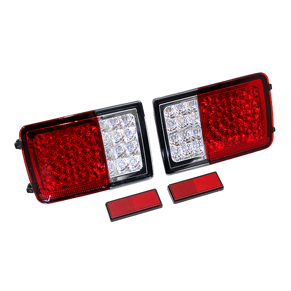 スズキ エブリイバン DA64V DA17V H17.8〜 LED テールランプ クリア