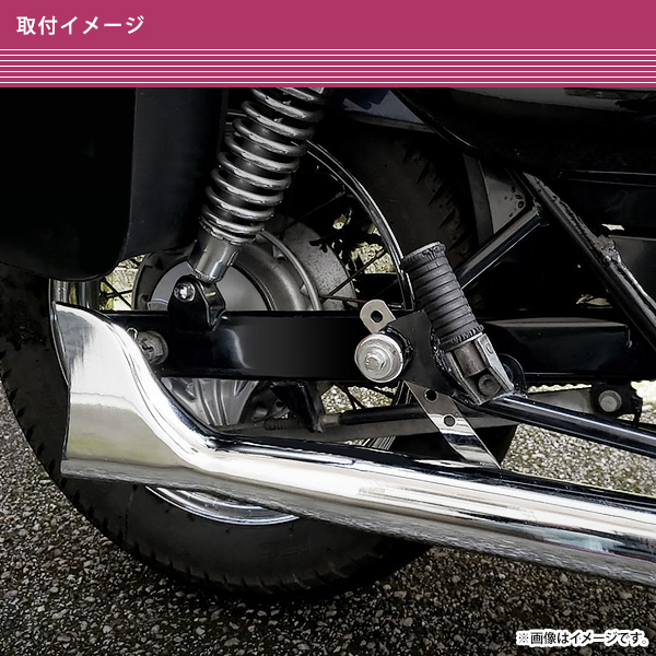 バイク フィッシュテール マフラー 右用２本 SR400 W400 シャドウ バイク フィッシュテール マフラー 右用2本 SR400 W400