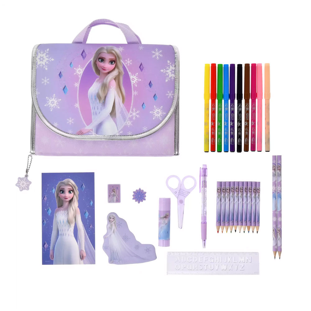 バレンタイン 2026 ギフト disney エルサ ステーショナリーセット