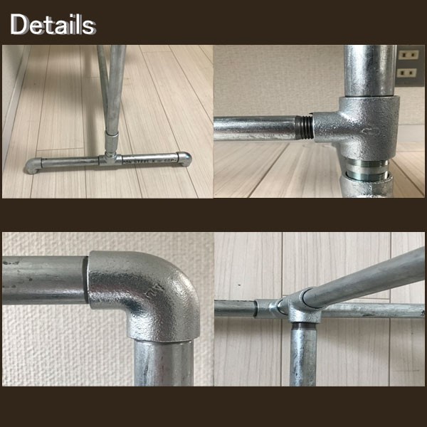 ハンガーラック おしゃれ 店舗什器 インダストリアル : plumber - 通販