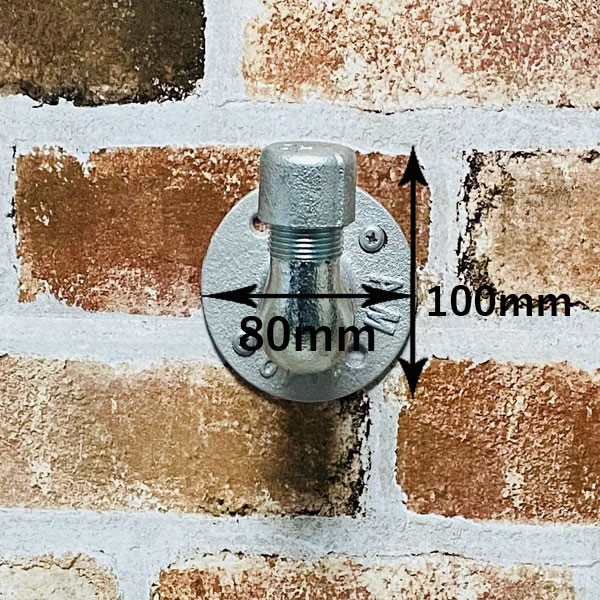 ウォールフック 壁掛けフック おしゃれ インダストリアル 1個