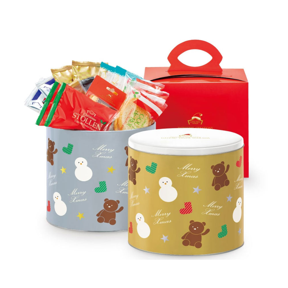 お歳暮 御歳暮 クリスマス ギフト ガトーフェスタハラダ Xmas缶 XG1 ガトーフェスタ・ハラダ（GATEAU FESTA HARADA） 御年賀 寒中見舞い