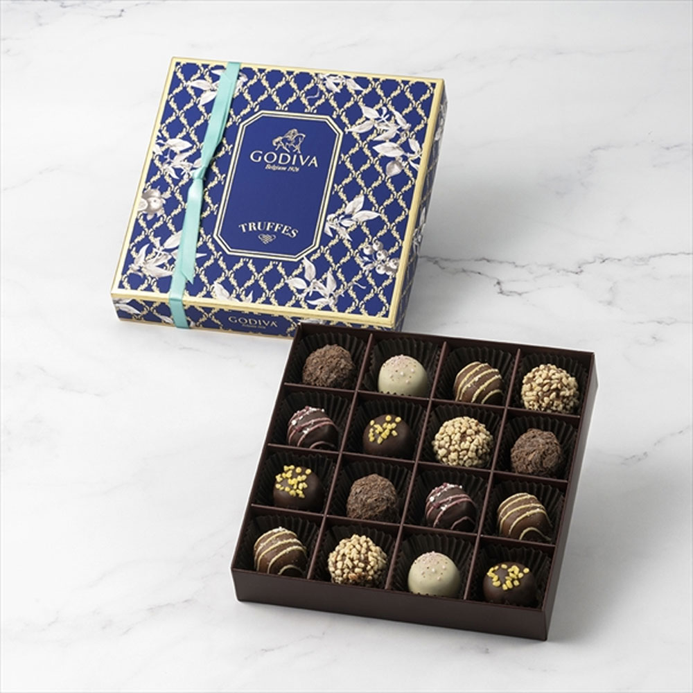 ハロウィン クリスマス お歳暮 ギフト ゴディバ 季節のトリュフ　秋冬　16粒入 god-398.jpg