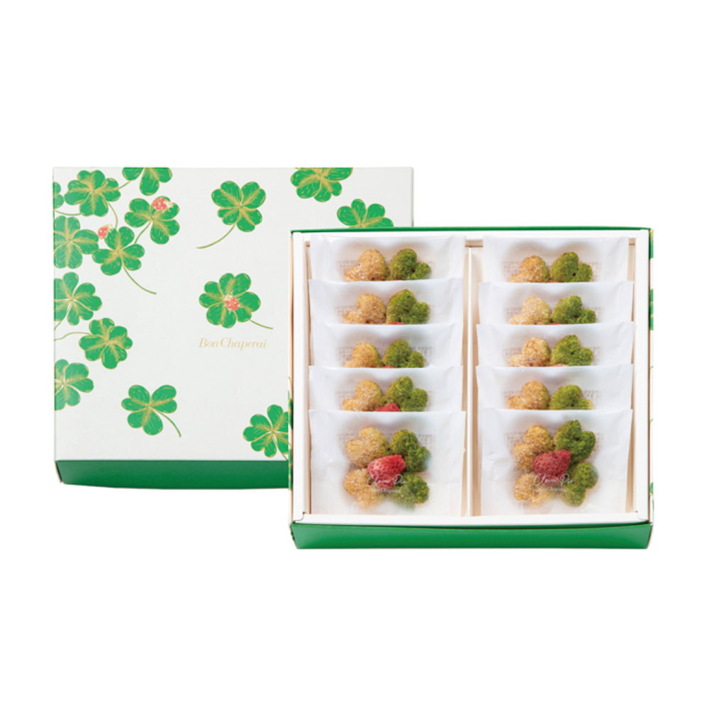 バレンタイン 2026 ギフト ボンシャペリー クローバーパイ 10枚入