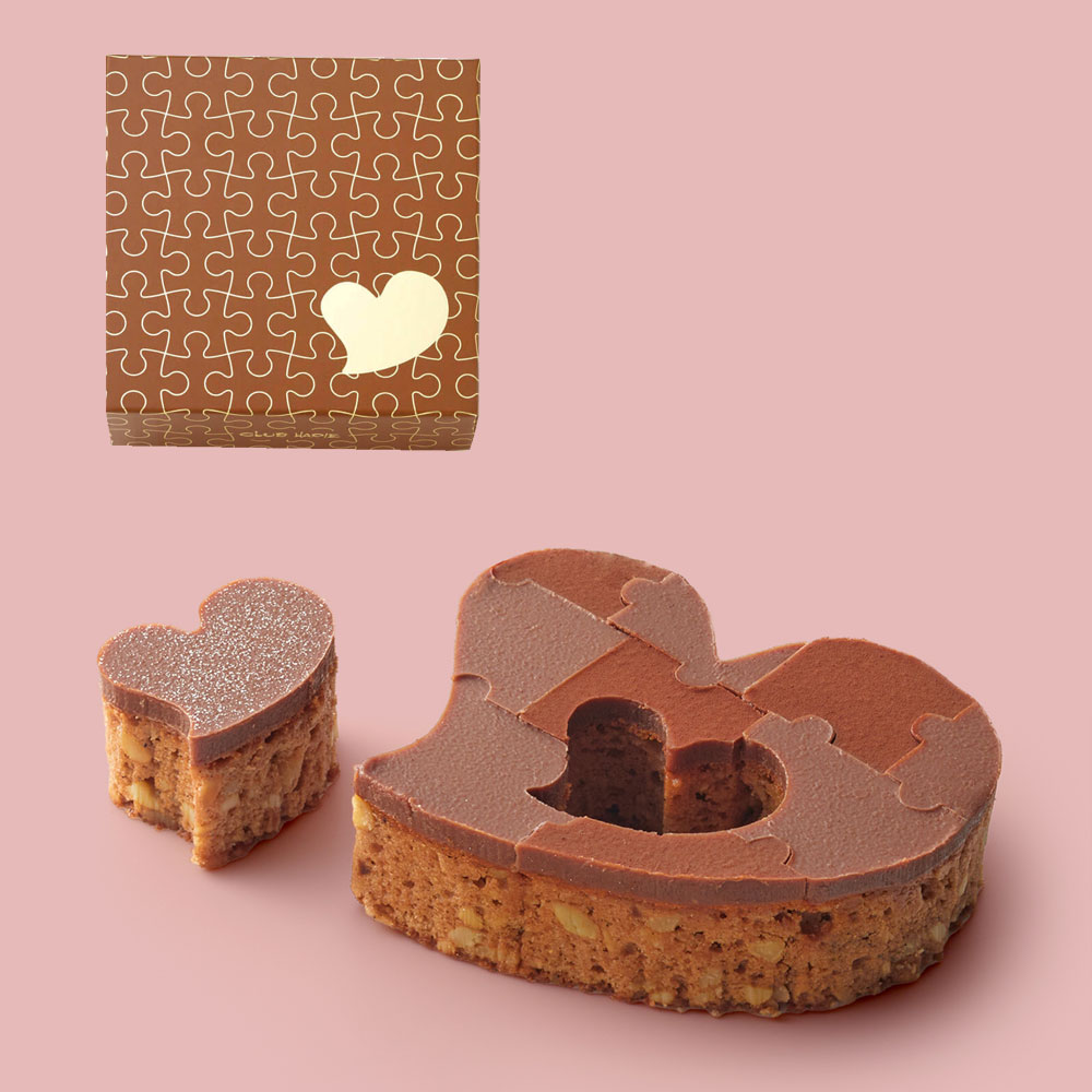 バレンタイン 2026 チョコレート クラブハリエ ハートブラウニー