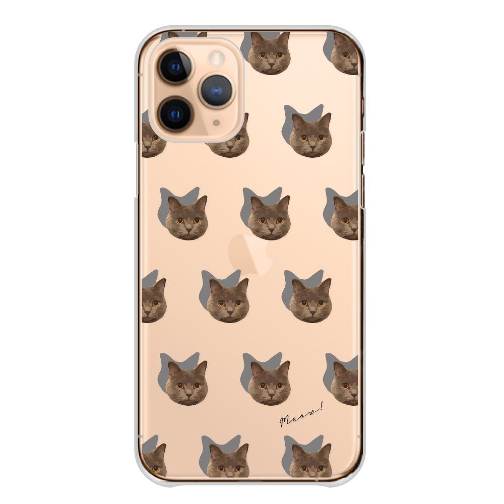 スマホケース 全機種対応 iPhone Android ケース 送料無料 ハード ケース 猫 ネコ ねこ 子猫 シルエット ネコ柄 くすみカラー 韓国 かわいい｜plumeria1988s63｜11