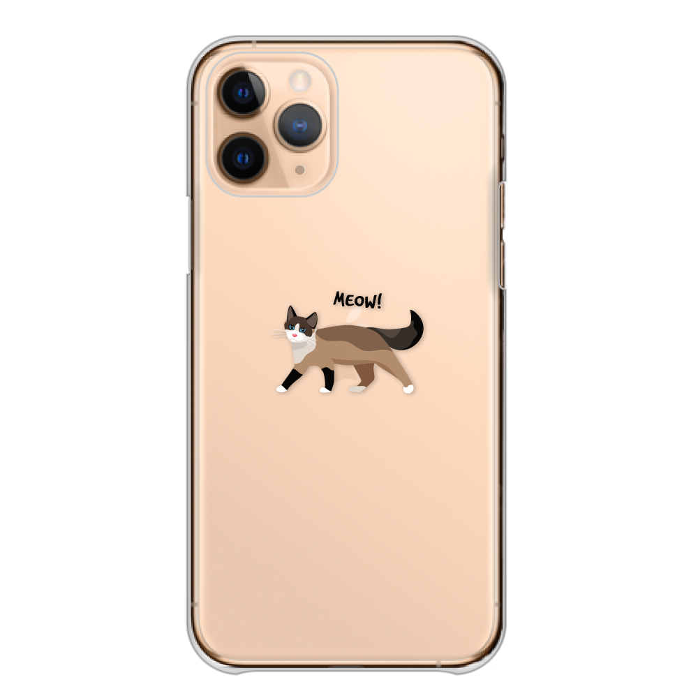 スマホケース 全機種対応 iPhone Android ケース 送料無料 ハード ケース 猫 子猫 cat シンプル ワンポイント｜plumeria1988s63｜02